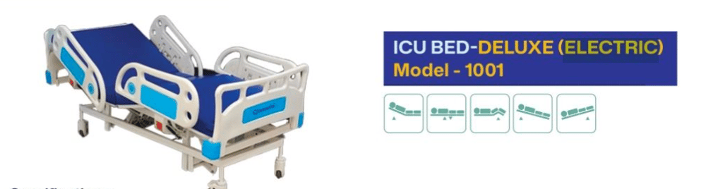 ICU BED-DELUXE (ELECTRIC)